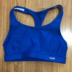 Blue Sports Bra